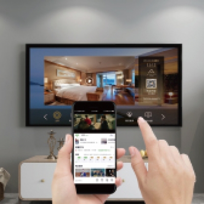 智慧光迅跨三层安全私密投屏--激活酒店的电视